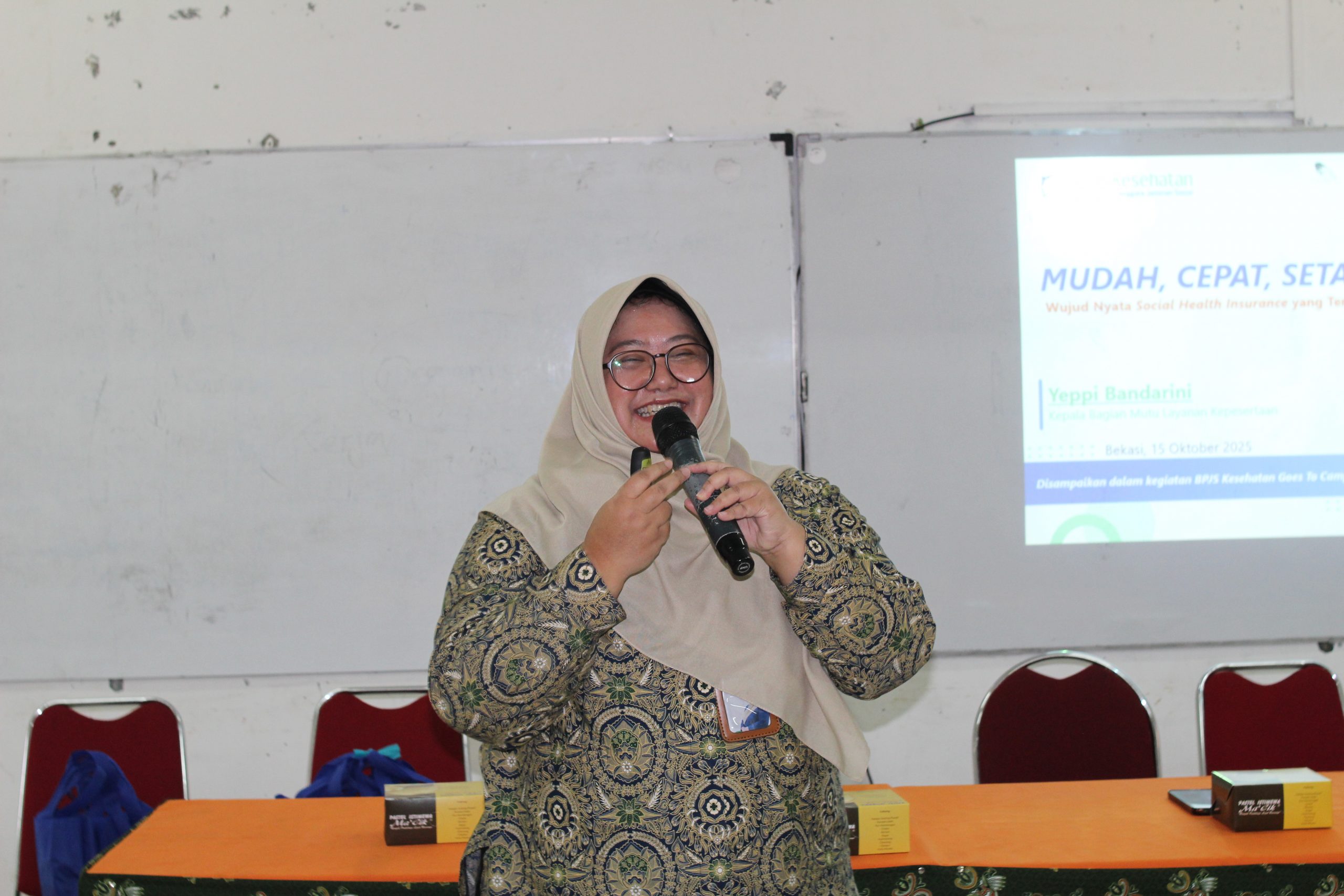 BPJS Kesehatan Bekerjasama dengan Universitas Islam 45 untuk Edukasi Mahasiswa tentang Program Jaminan Kesehatan Nasional (15) BPJS Kesehatan Bekerjasama dengan Universitas Islam 45 untuk Edukasi Mahasiswa tentang Program Jaminan Kesehatan Nasional (15)